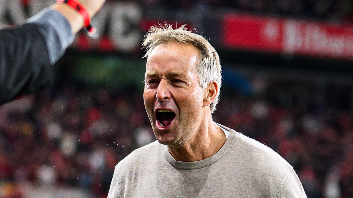 Bayer Leverkusen head coach Kasper Hjulmand