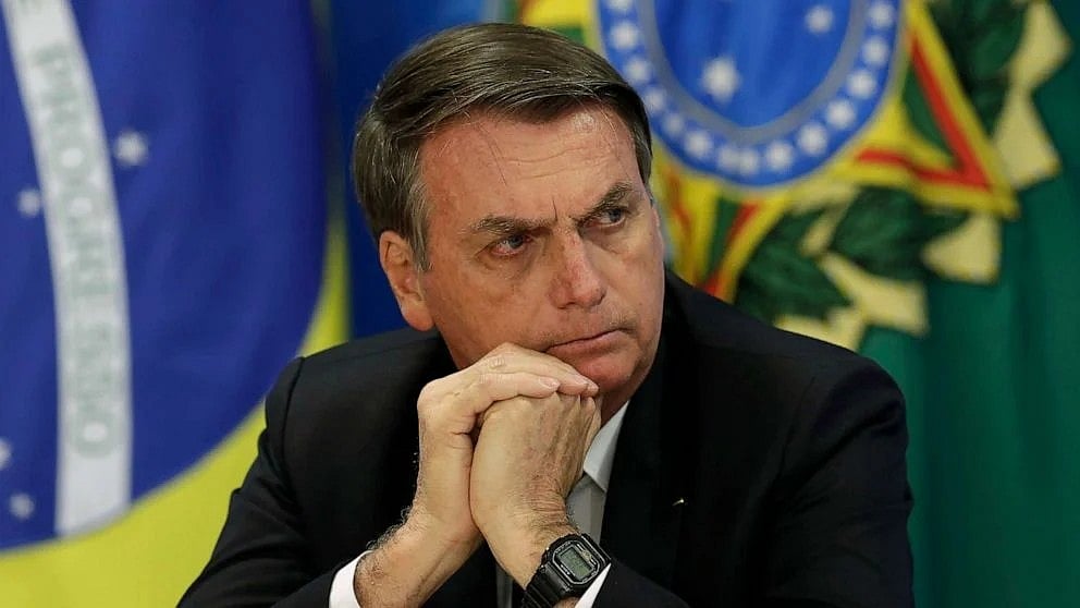 File : Former Brazil President Jair Bolsonaro in fresh trouble