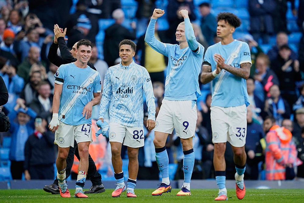 | Photo: AP/Dave Thompson : EPL: Manchester City vs Manchester United