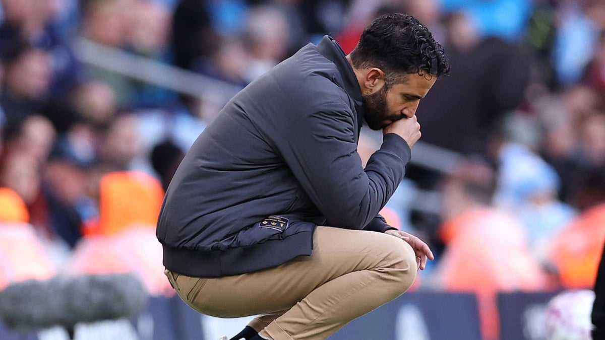 Man Utd's Ruben Amorim is under pressure