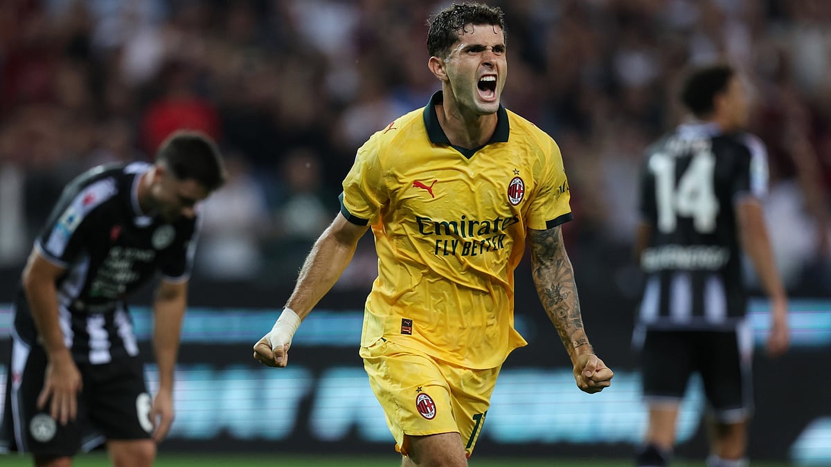 Christian Pulisic scored twice against Udinese