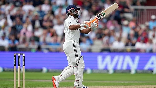 AP : Rishabh Pant fractured his left foot during India’s fourth Test against England in July 2025 at Manchester.