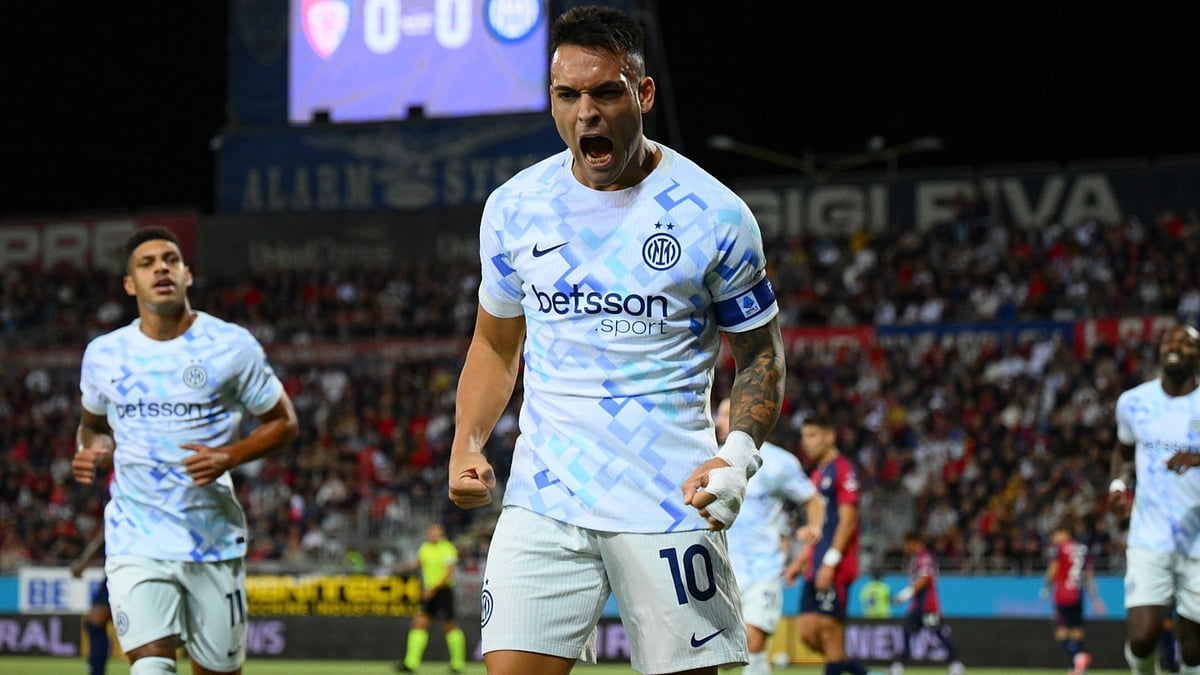 Lautaro Martinez scored against Cagliari