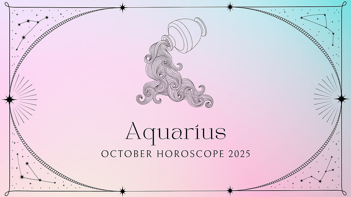 Aquarius Monthly Horoscope for October 2025