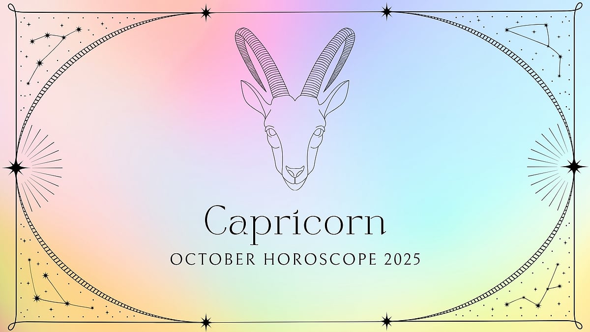 Capricorn Monthly Horoscope for October 2025