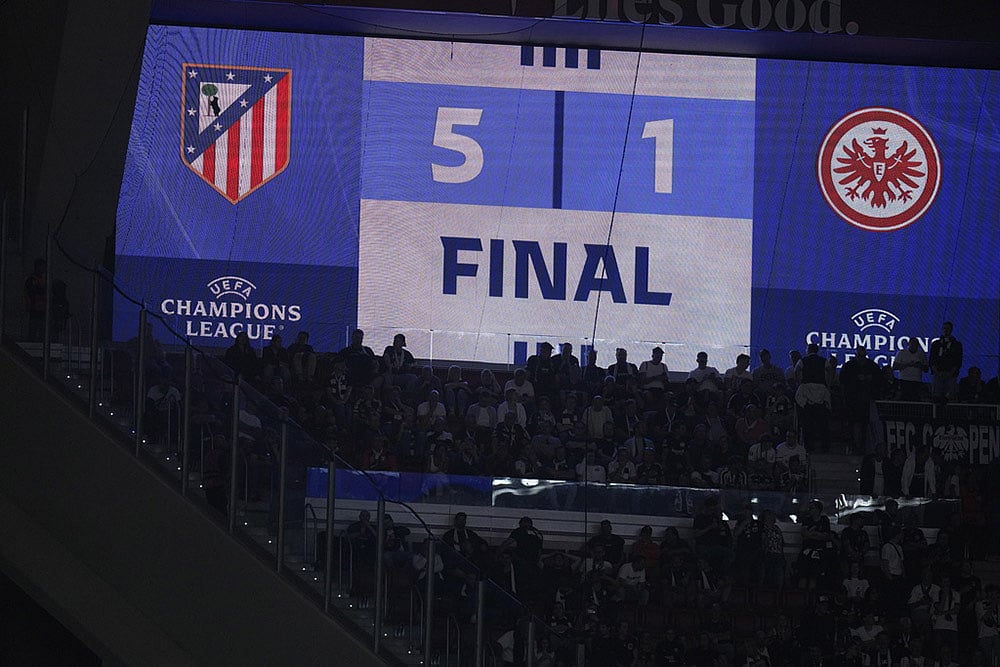 | Photo: AP/Manu Fernandez : UEFA Champions League 2025-26: Atletico Madrid vs Eintracht Frankfurt