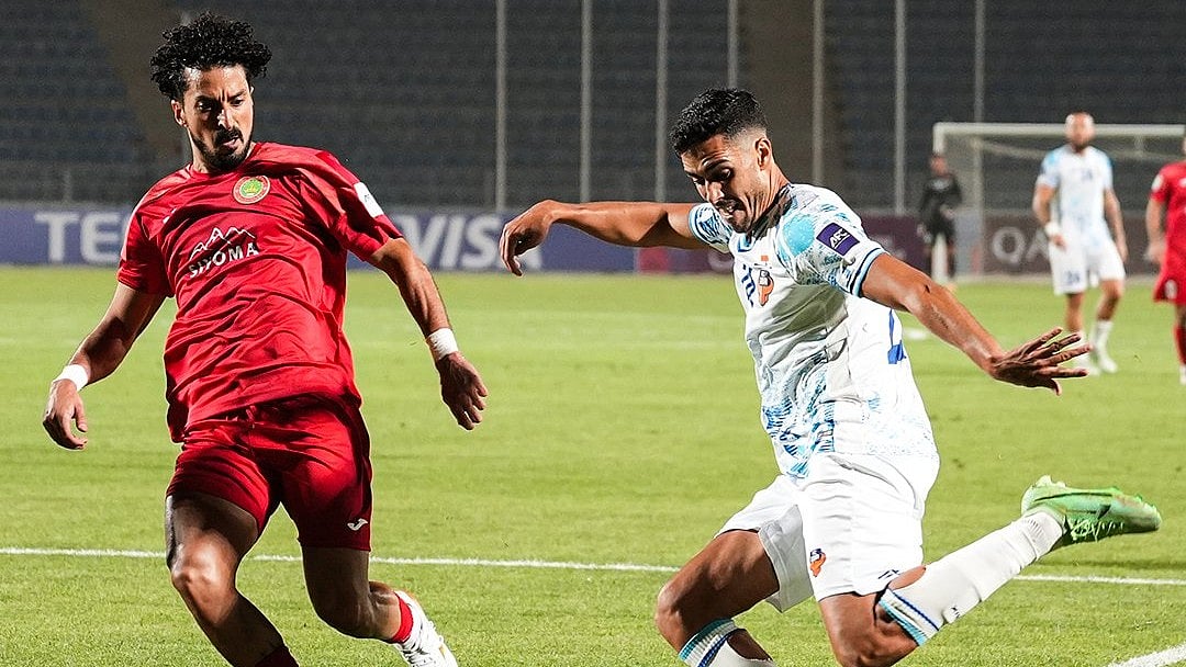 Photo: X/FC Goa : Istiklol Vs FC Goa Highlights, AFC Champions League 2: Action from the first half in Tajikistan.