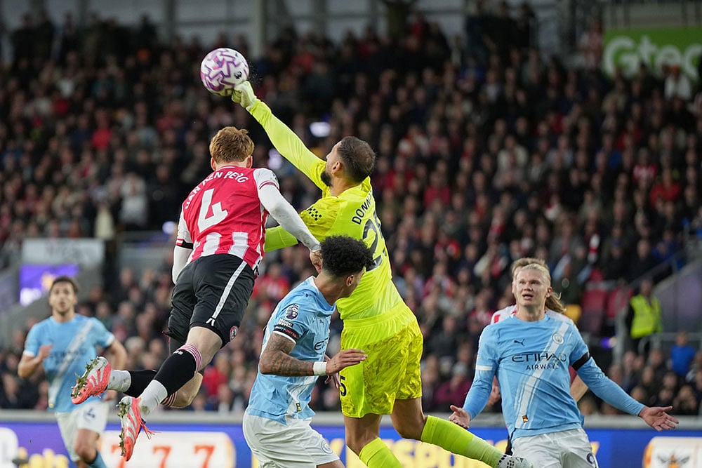 | Photo: AP/Alastair Grant : EPL: Brentford vs Manchester City