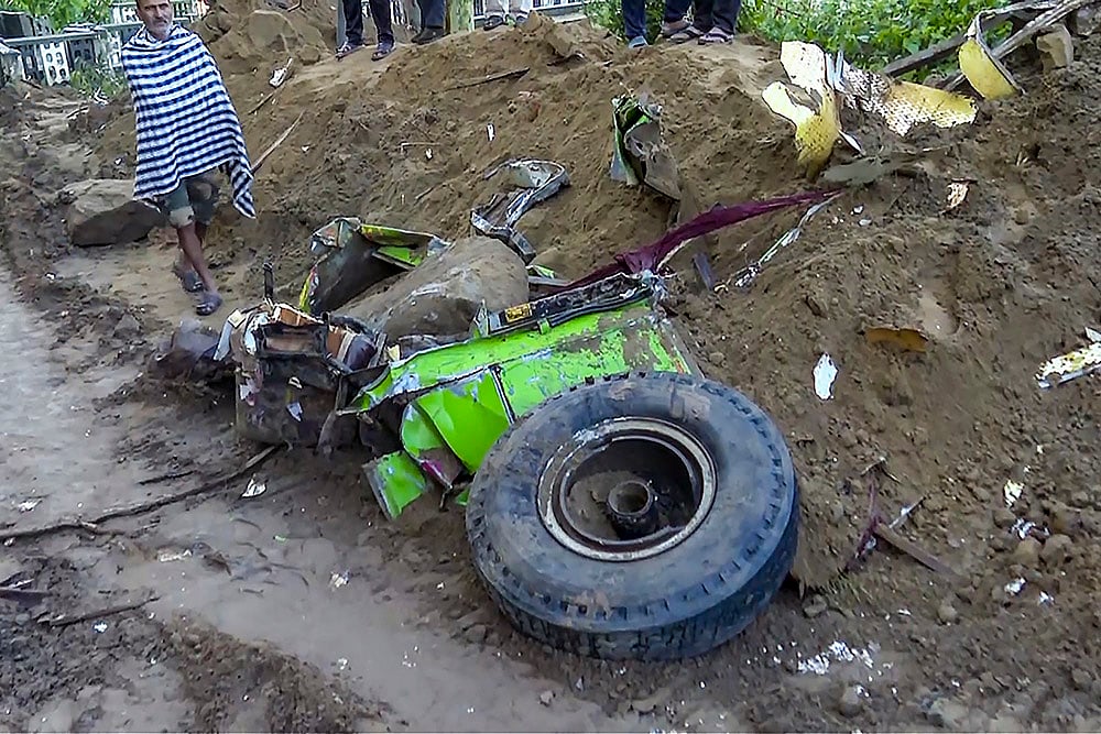 | Photo: PTI : Himachal landslide