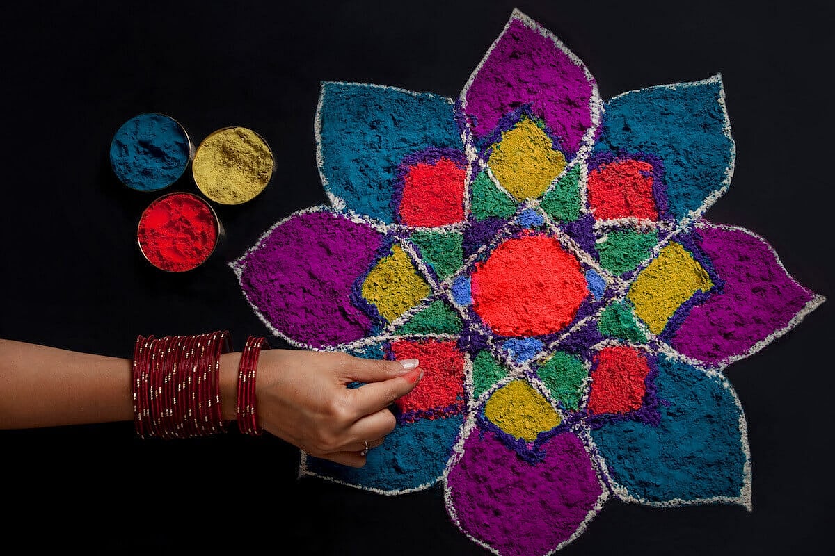 The Art of Diwali Rangoli: Designs, Meaning & A Beginners How-To Guide