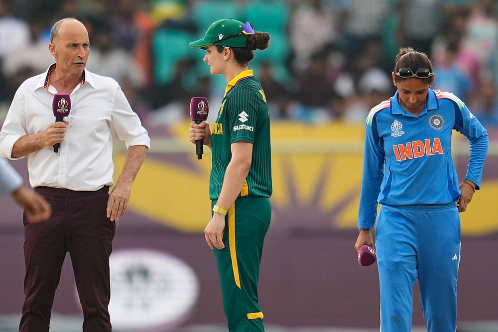 | Photo: AP/Aijaz Rahi : ICC Womens World Cup 2025: India Vs South Africa