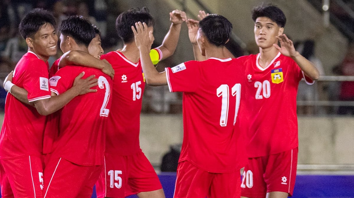 | Photo: Instagram/lff_official : File photo of the Laos national football team.