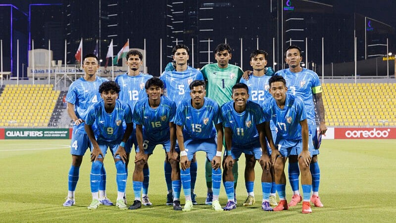 AIFF : The Indian U23 side.