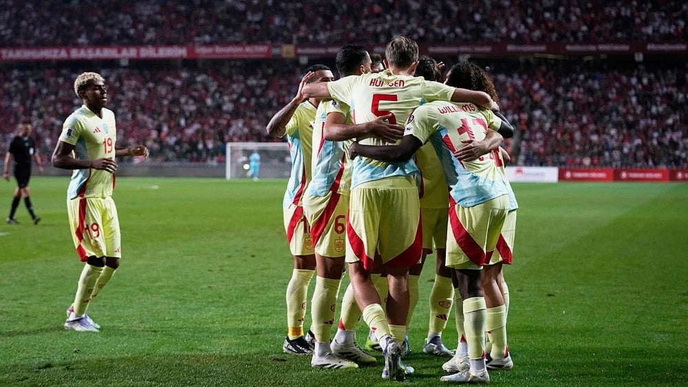 | Photo: AP/Khalil Hamra : Spain Vs Georgia Live Score, FIFA World Cup Qualifiers Europe
