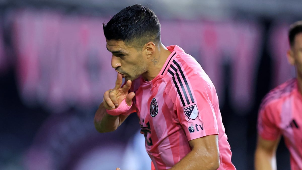 Luis Suarez celebrated the milestone of his 600th career goal after netting in Inter Miami's win over Atlanta United.