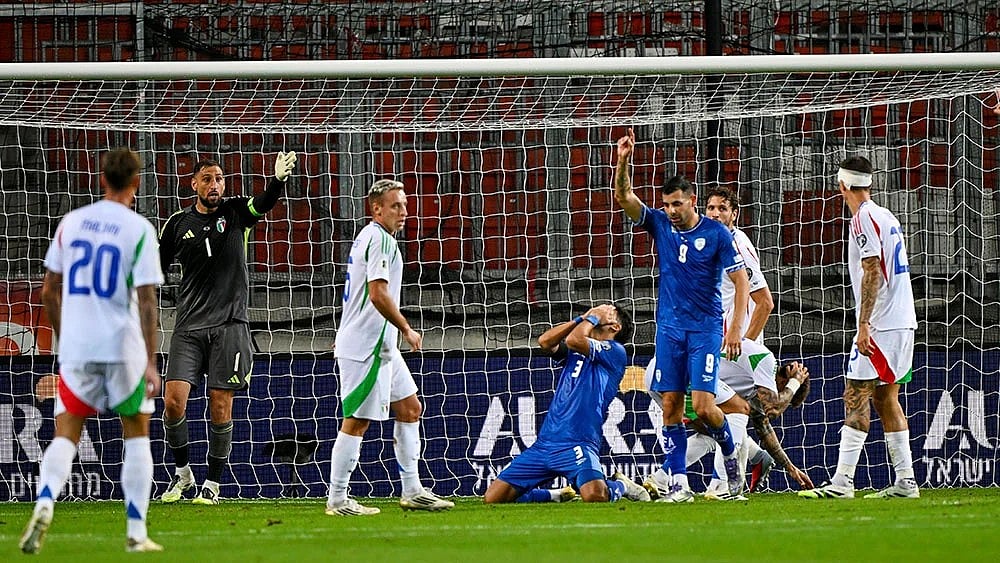 | Photo: AP/Denes Erdos : FIFA World Cup 2026 European Qualifiers: Israel vs Italy