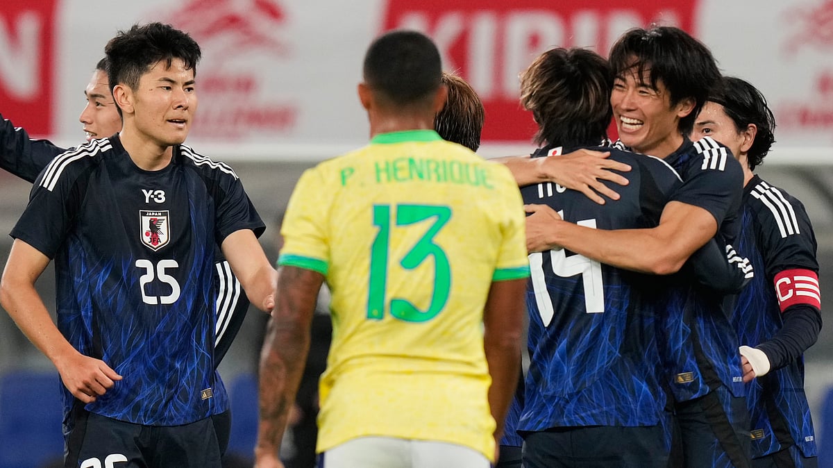 AP/ Eugene Hoshiko : Japan Vs Brazil Highlights, International Friendly 2025: From 0-2 Down To 3-2 Up; JPN Stun BRA With Historic Win