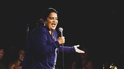 IMDB : Zarna Garg at a live show