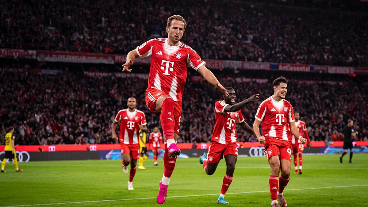 X/HKane : Bayern Munich triumph over Borussia Dortmund at Allianz Arena, Munich, on October 18, 2025, as Harry Kane’s goal seals the win in a high-stakes Bayern-Dortmund clash.  
