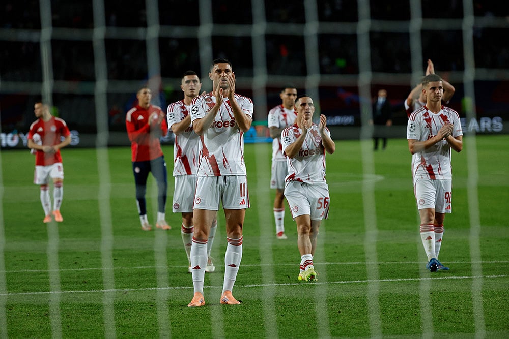 | Photo: AP/Joan Monfort : UEFA Champions League 2025-26: Barcelona Vs Olympiacos