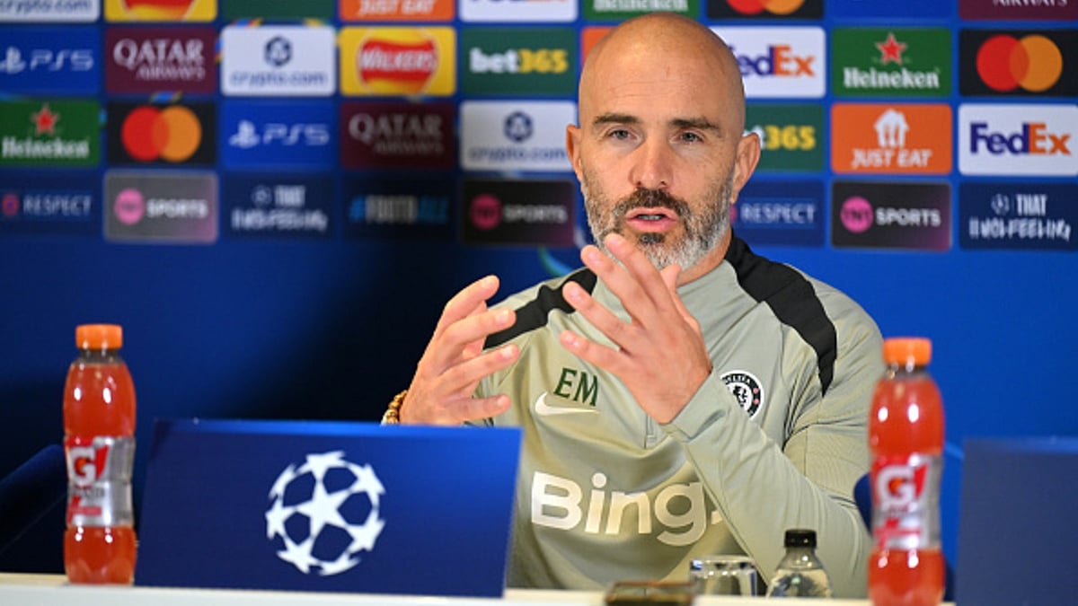 Enzo Maresca in press conference