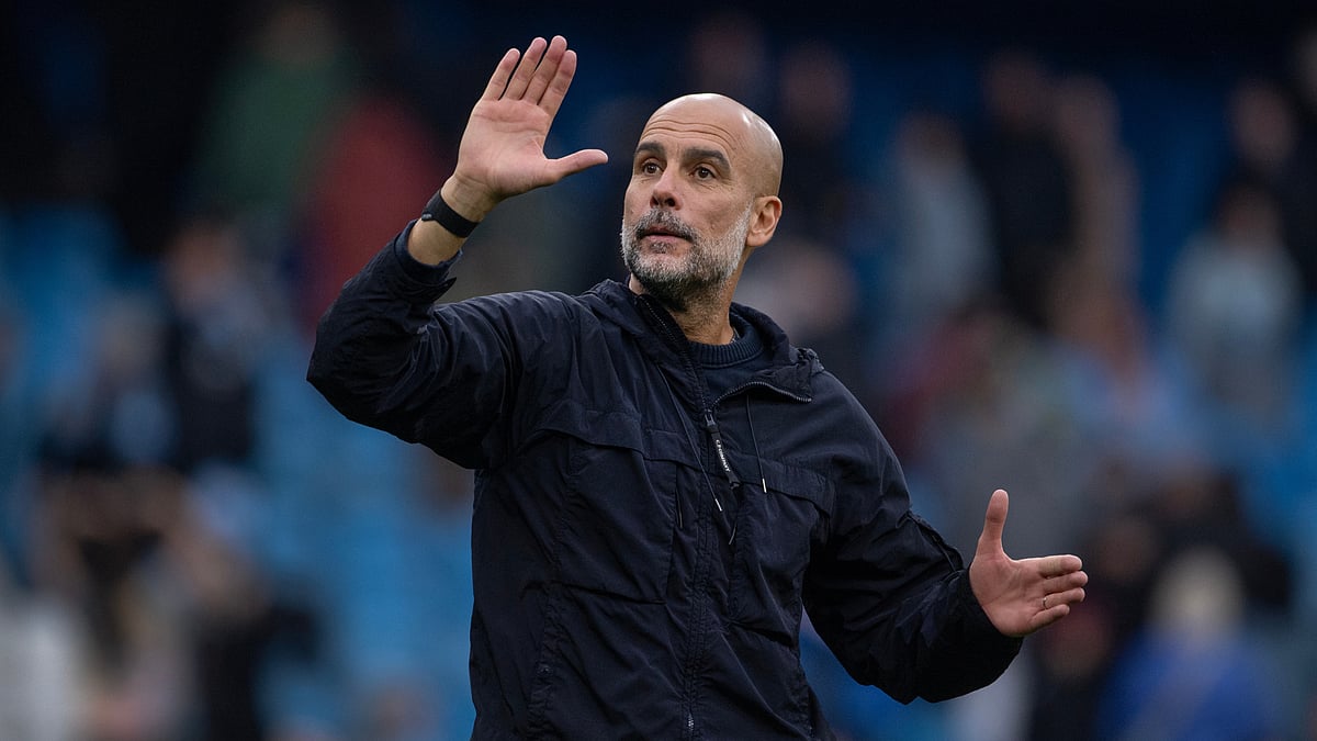 File Photo : Manchester City boss Pep Guardiola
