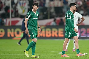 | Photo: AP/Dolores Ochoa : Copa Libertadores 2025 Semi-Final Leg 1: LDU Quito Vs Palmeiras