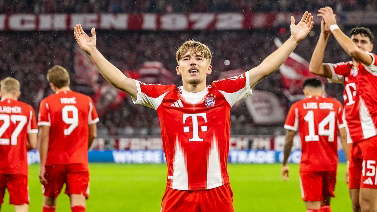 Bayern Munich's Lennart Karl