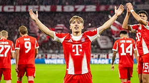 Bayern Munich's Lennart Karl