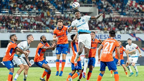 Photo: AIFF : FC Goa Vs Jamshedpur FC Live Score, AIFF Super Cup: The Gaurs beat Red Miners 3-0 in the 2024-25 final.