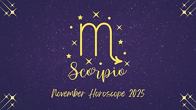 Scorpio Monthly Horoscope for November 2025