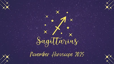 Sagittarius Monthly Horoscope for November 2025