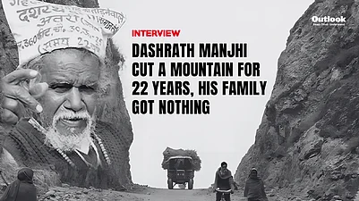Dashrath Manjhi spent 22 years carving a path through a mountain