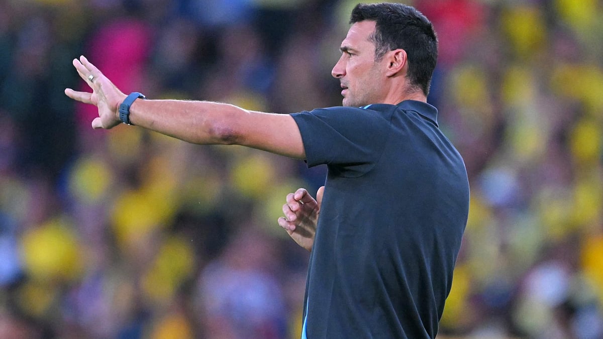 File Photo : Argentina head coach Lionel Scaloni