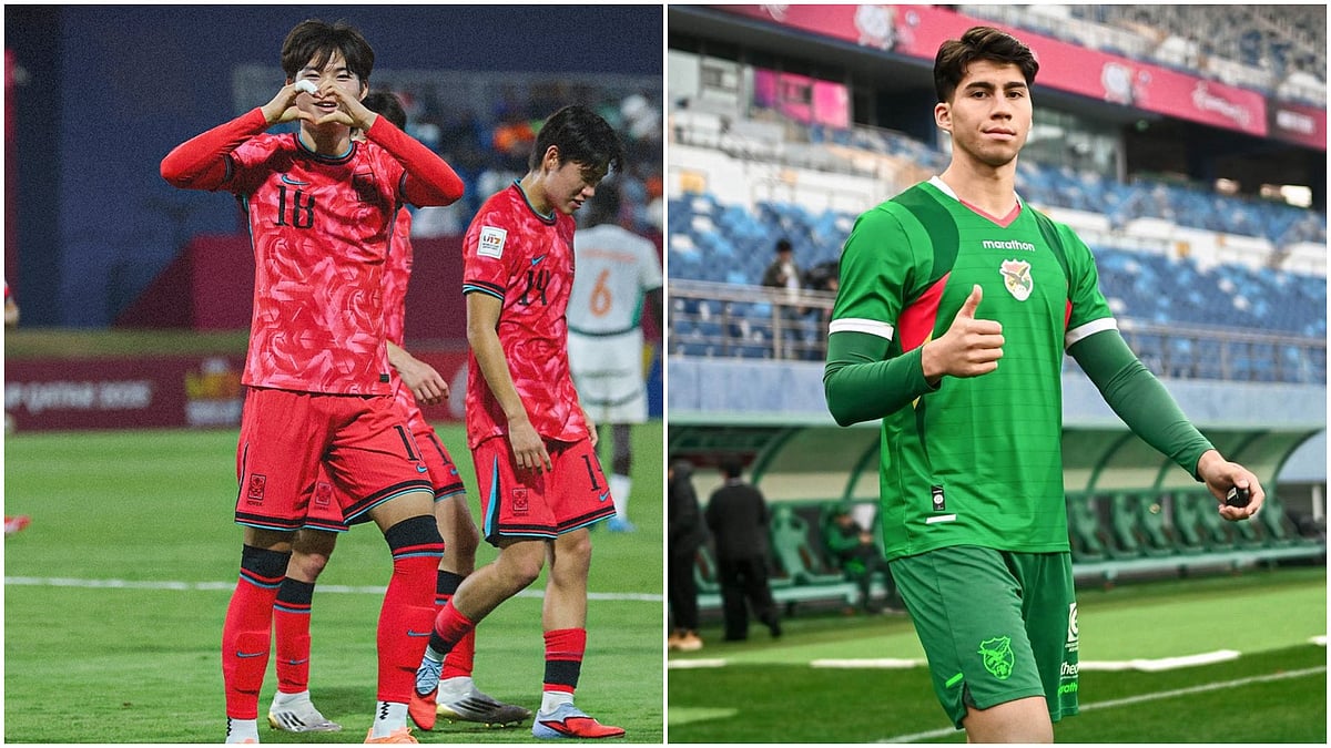 | Photo: X/theKFA/laverde_fbf : South Korea vs Bolivia, FIFA international friendly match on November 14, 2025.