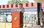 IMAGO / Newscom World : Chief of Army Staff (COAS), Field Marshal Asim Munir addresses during the closing ceremony of 45th Pakistan Army Rifle Association (PARA) Central Meet 2025 held at Army Marksmanship Unit (AMU) in Jhelum on Tuesday, November 11, 2025.