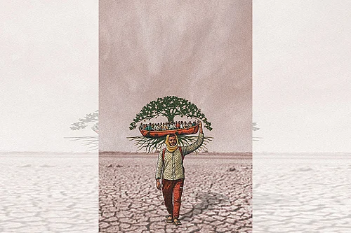 Illustration: Sahil : The politics of the state of Bihar will not be salient enough as long as it remains silent on the need to address the invisibilised system of exploitation of Bihari migrant labour, and until it engages with the question of class.