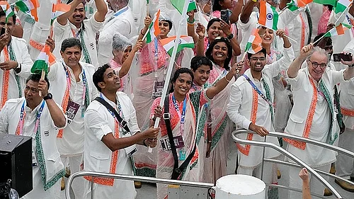 File/AP : India has bid to host the 2036 Olympic Games, with Ahmedabad officially declared as the proposed host city.