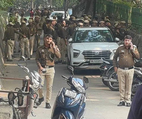 Sanjay Mohapatra : When participants started arriving at Nehru Park, they found heavy police deployment in and around the area.