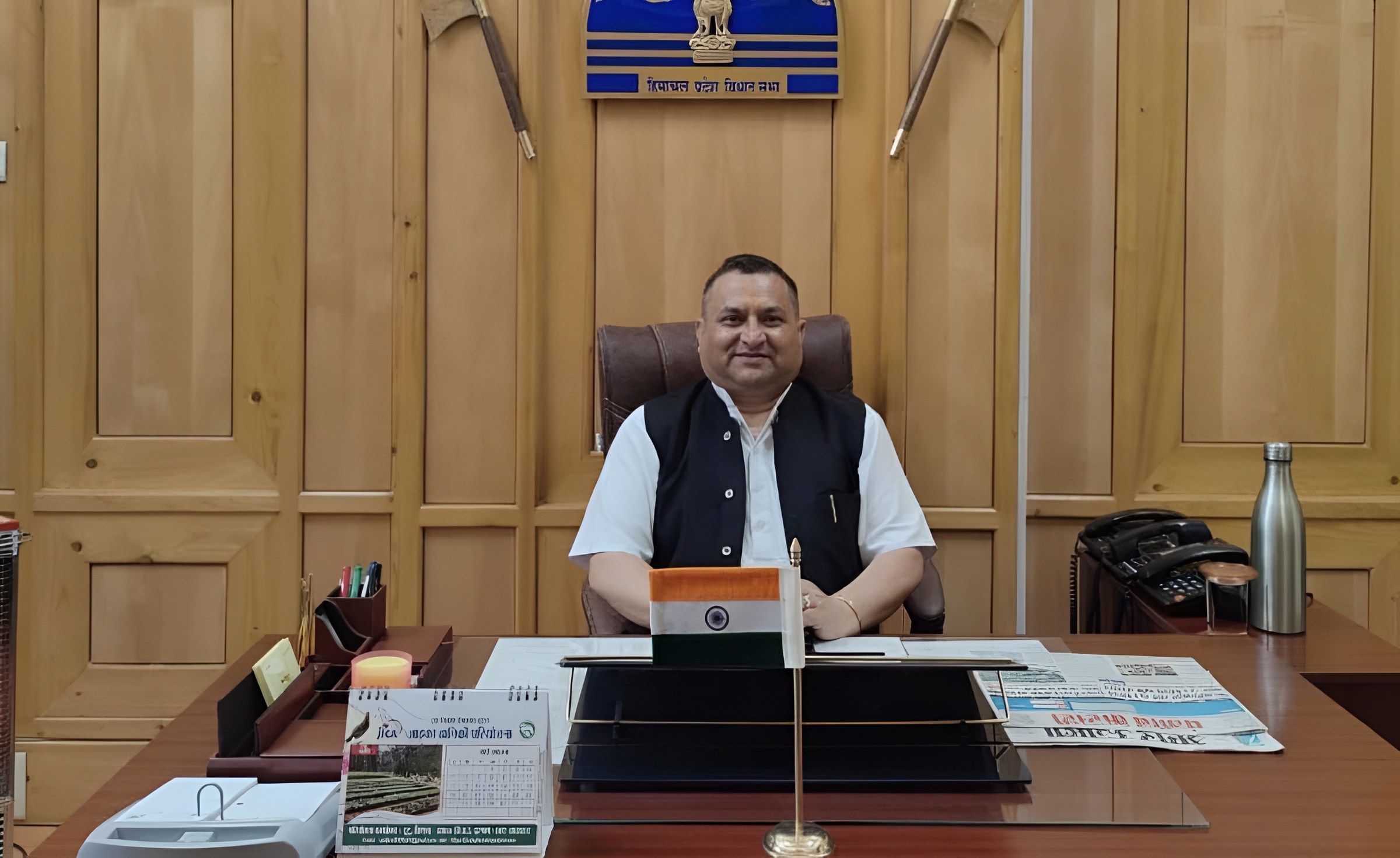 Facebook / Vinay Kumar : He will replace former MP and ex-CM Virbhadra Singh’s wife, Pratibha Singh, who was appointed to this post ahead of the 2022 assembly polls.