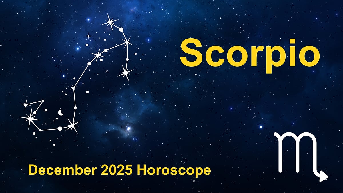 Scorpio Monthly Horoscope for December 2025