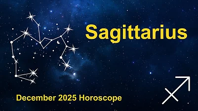 Sagittarius Monthly Horoscope for December 2025