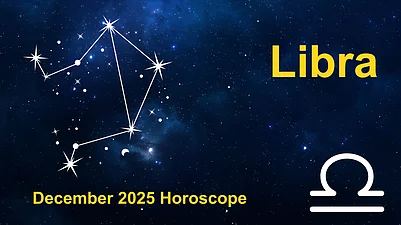 Libra Monthly Horoscope for December 2025