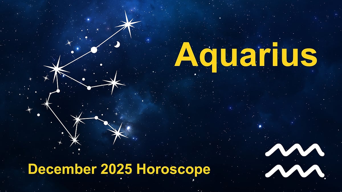 Aquarius Monthly Horoscope for December 2025