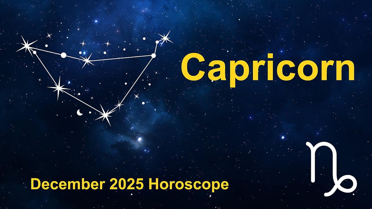 Capricorn Monthly Horoscope for December 2025