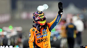 Oscar Piastri won the Qatar sprint race