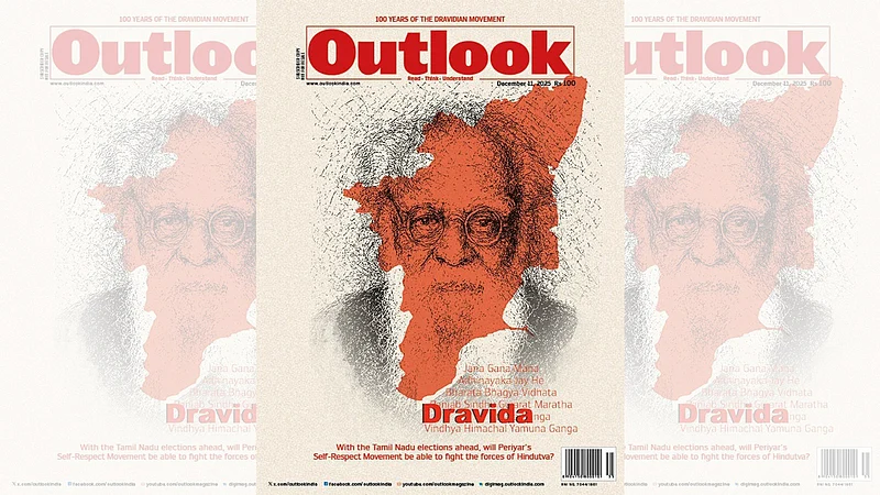 Outlook’s December 11 issue, Dravida : Dravidian politics has always been at the core of Tamil Nadu politics.