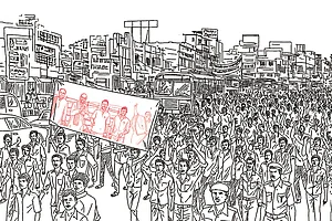 Illustration: Vikas Thakur : The political shift from the language of non-Brahmins to Dravidian is an important step in reclaiming the primacy of the non-Brahmin self, but whether such formulations escape the category ‘non-Brahmin’ remains an enduring problem.