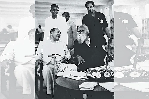 A Meeting of Minds: B.R. Ambdekar with Periyar at the Buddhist conference in Yangon in 1954