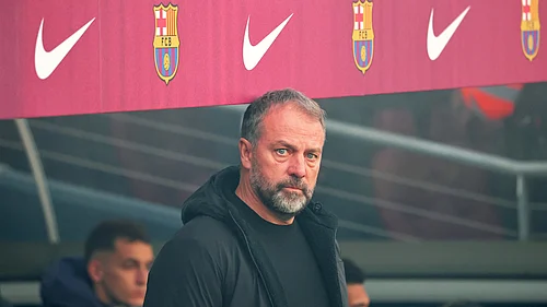 Barcelona head coach Hansi Flick